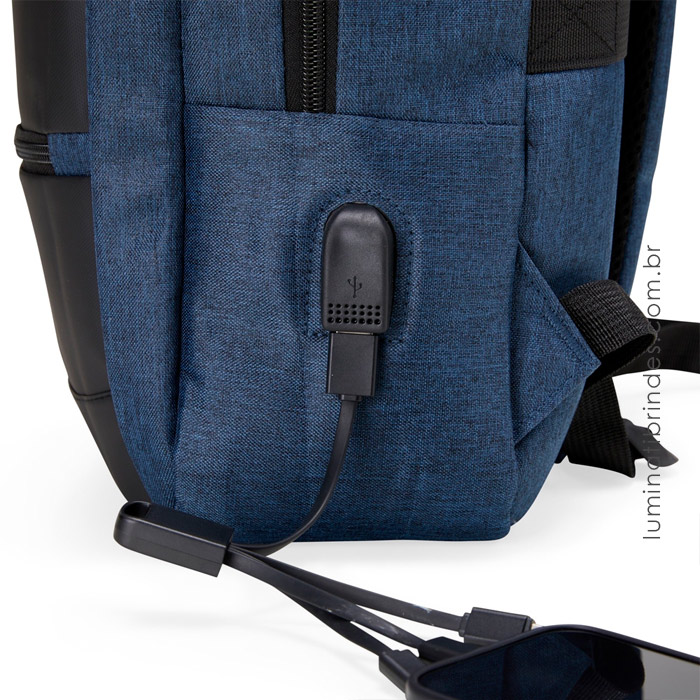 Mochila Laptop Denver USB